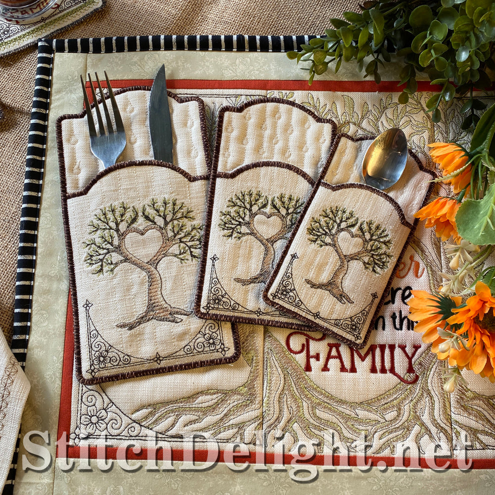 SDS3188 Family Tree Cutlery Holders