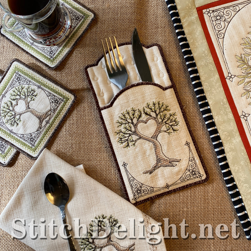 SDS3188 Family Tree Cutlery Holders