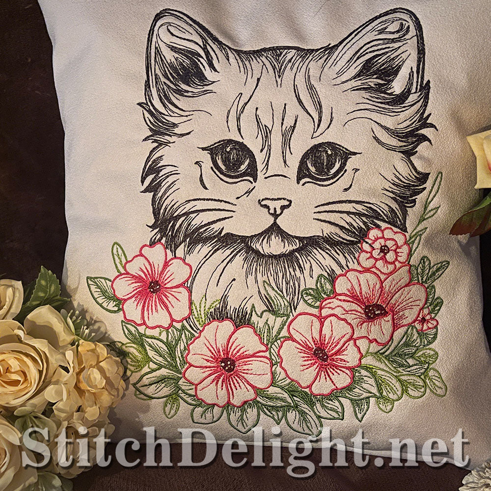 SDS3259 Floral Kitten