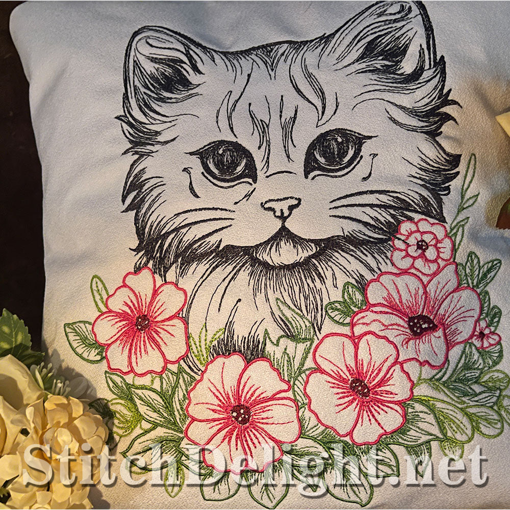 SDS3259 Floral Kitten