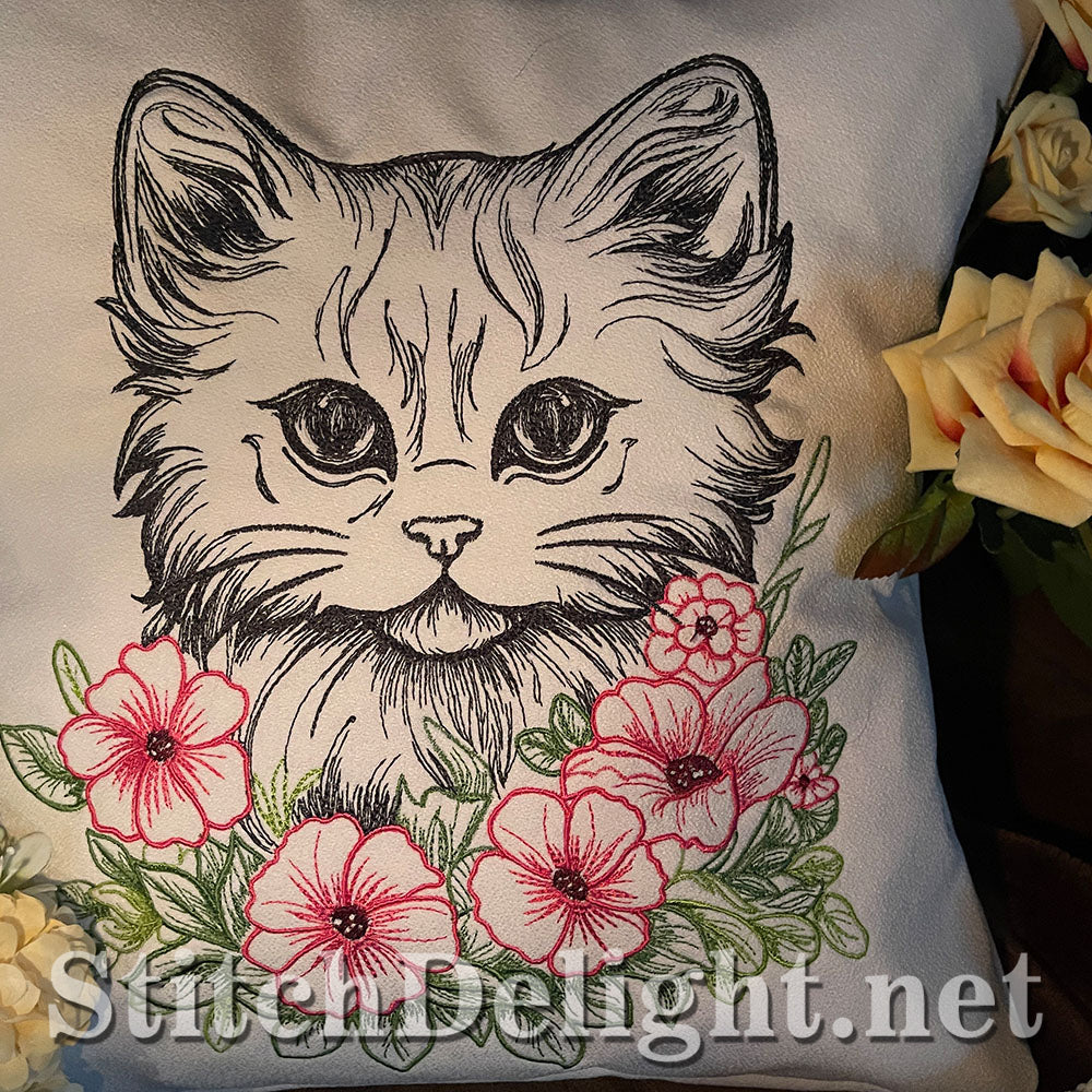 SDS3259 Floral Kitten