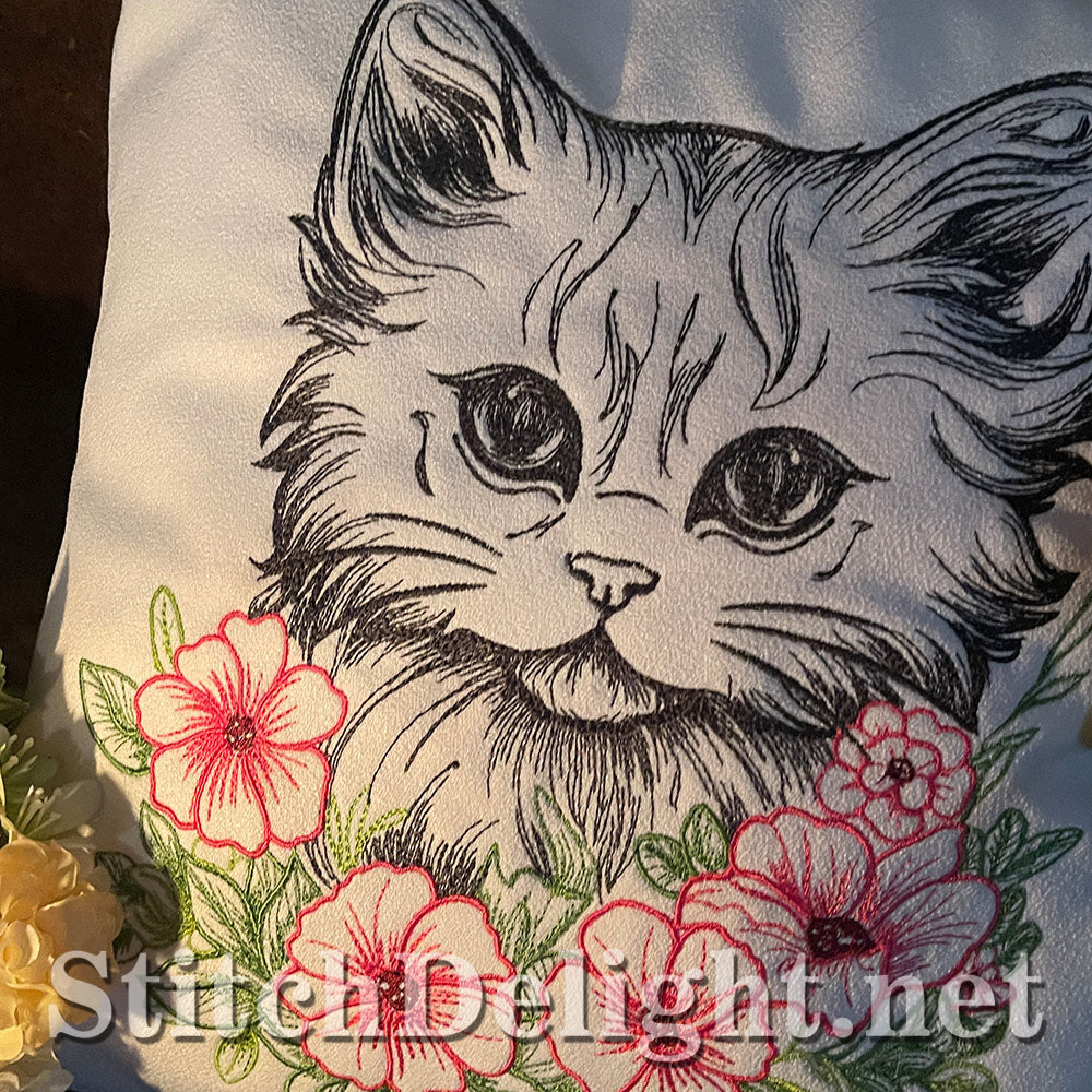 SDS3259 Floral Kitten