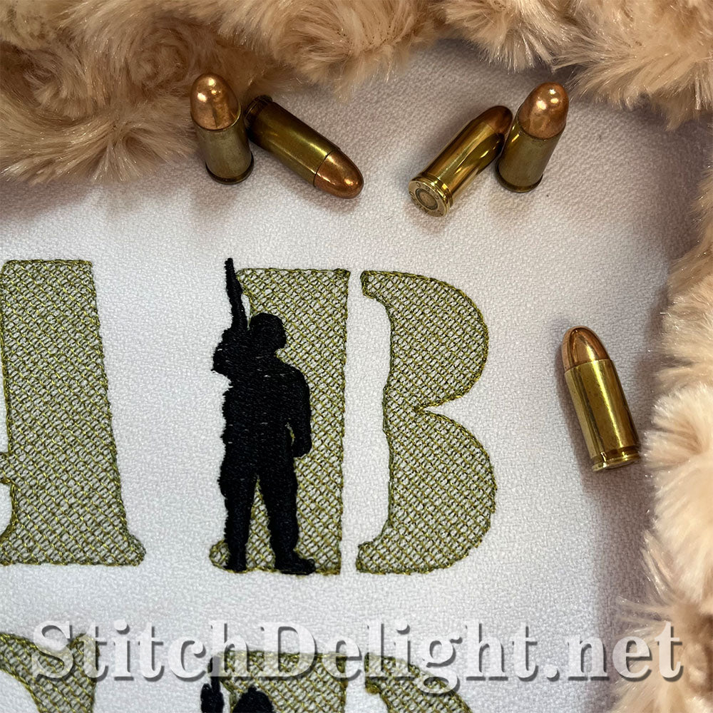 SDS3288 Army Font