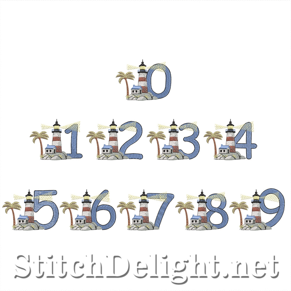 SDS3354 Lighthouse Numbers