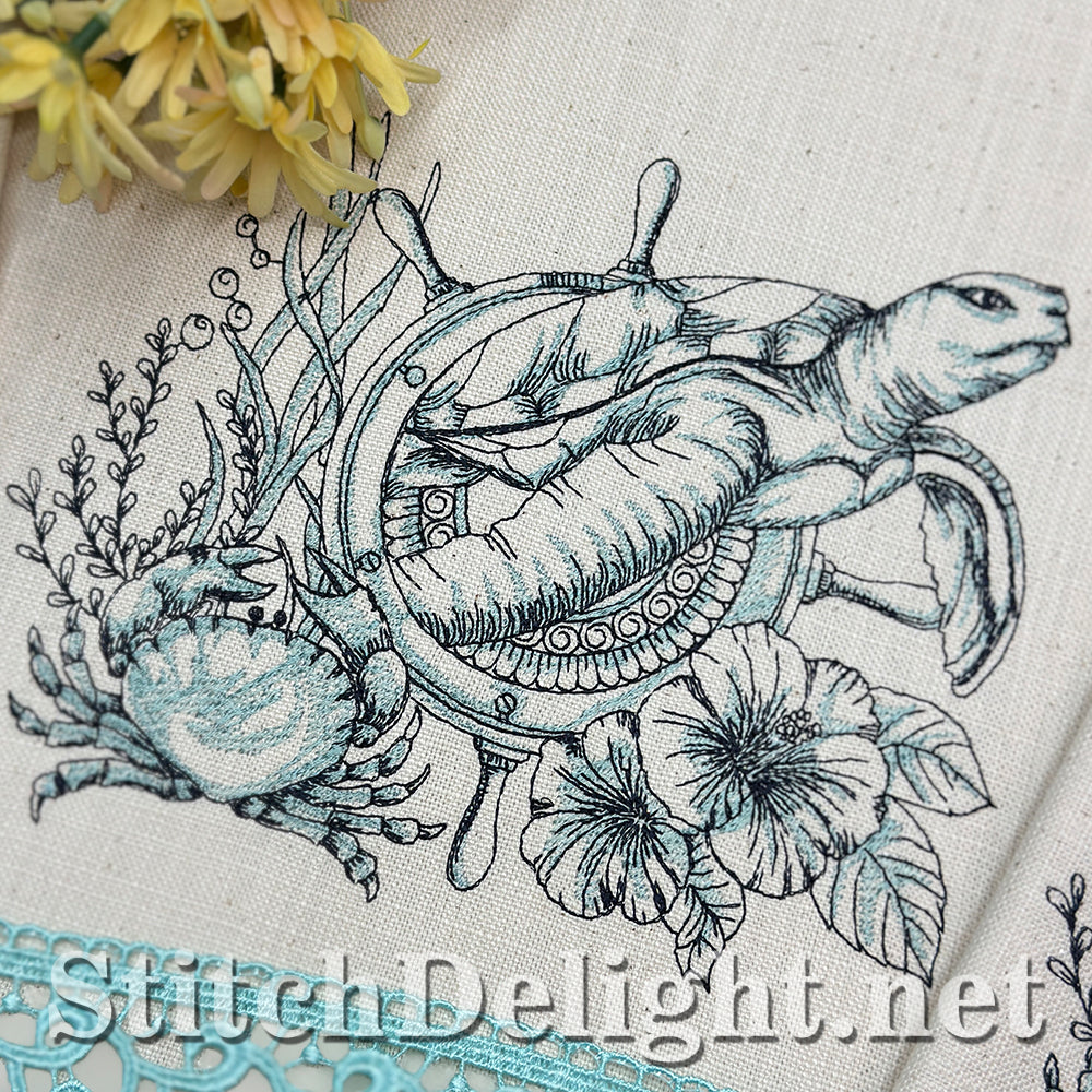 SDS3362 Nautical Charm Sea Turtle