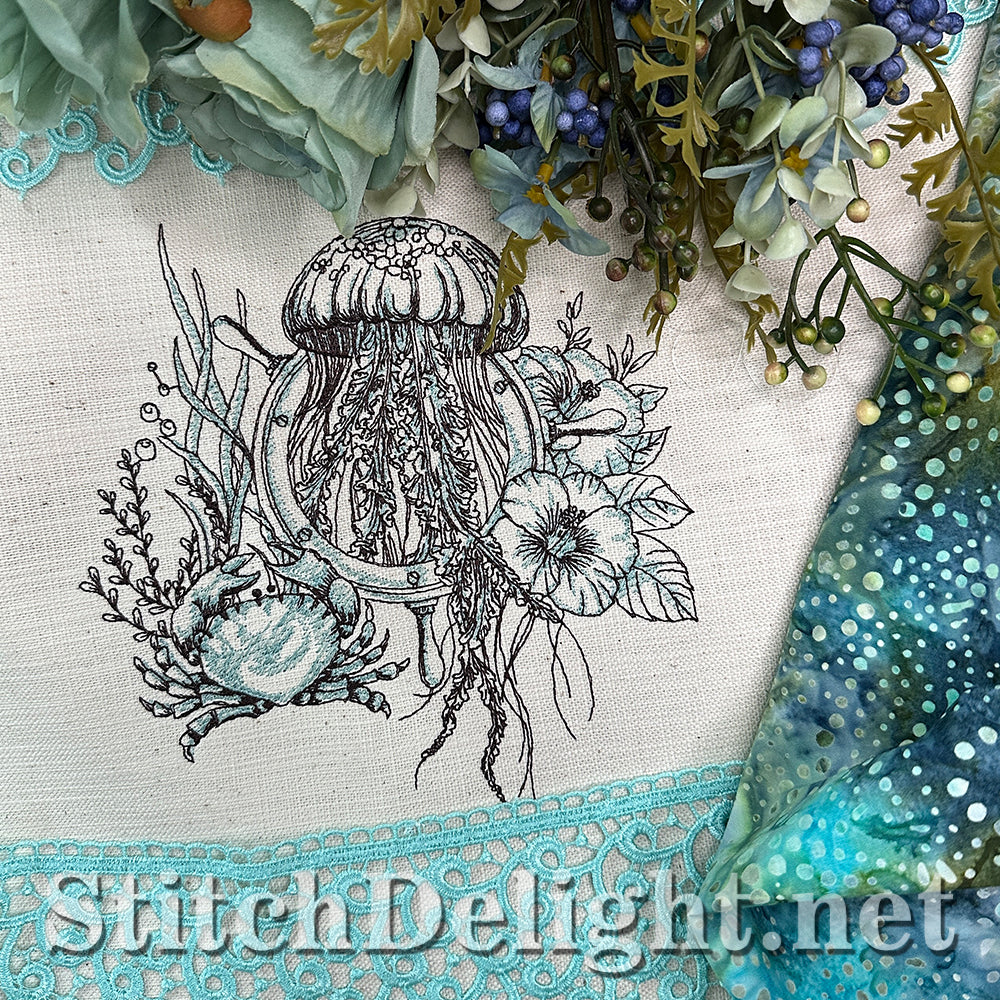 SDS3363 Nautical Charm Jelly Fish