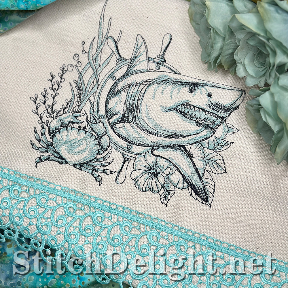 SDS3364 Nautical Charm Shark