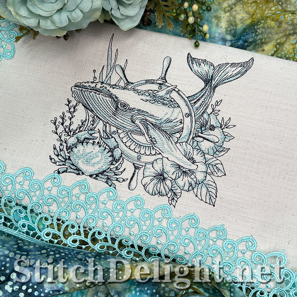 SDS3369 Nautical Charm Whale
