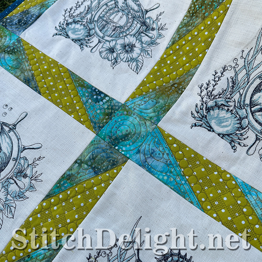 SDS3372 Pieced Star Quilt