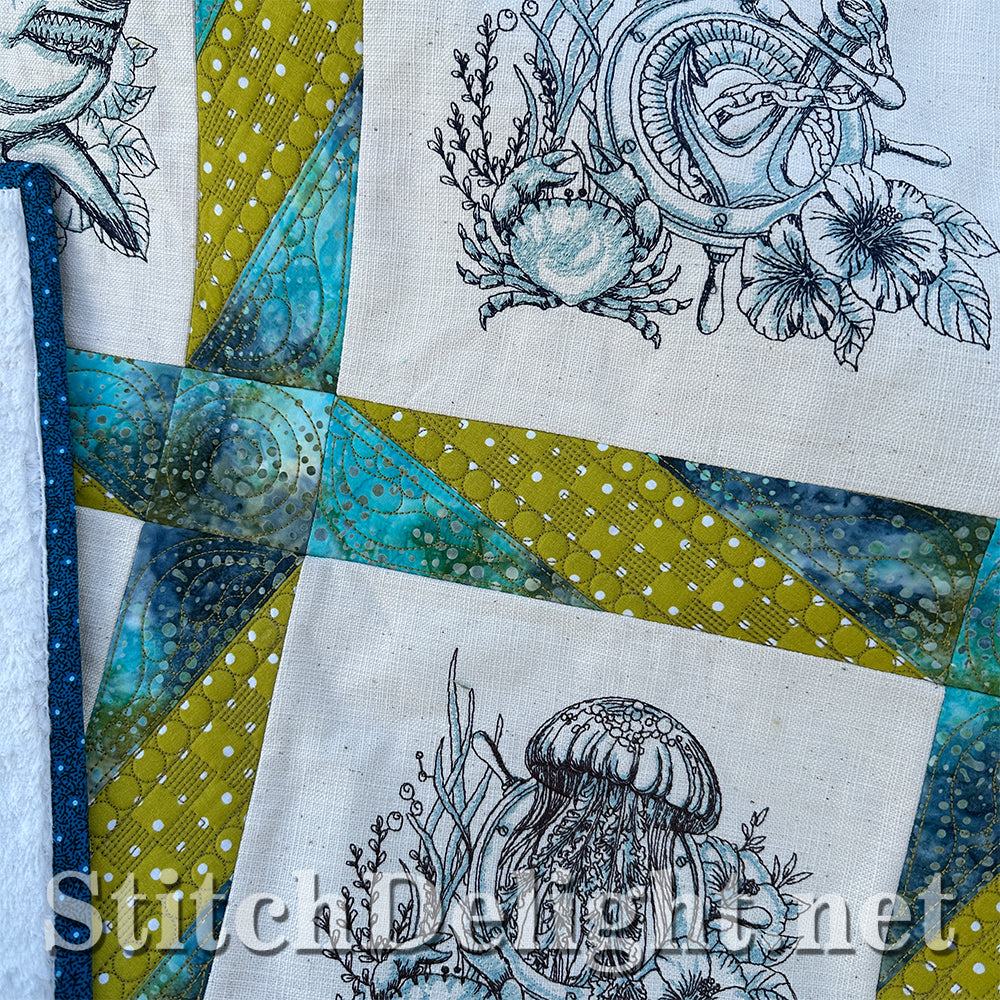SDS3372 Pieced Star Quilt