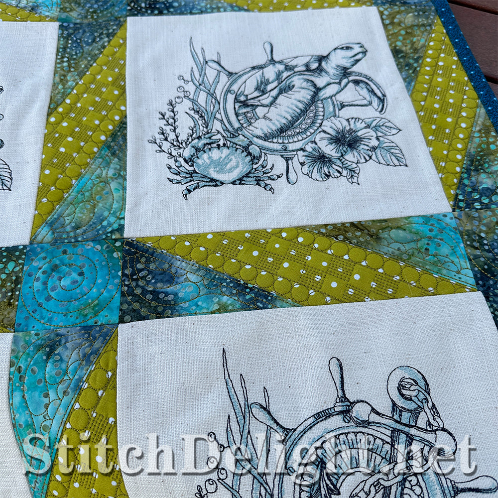 SDS3372 Pieced Star Quilt