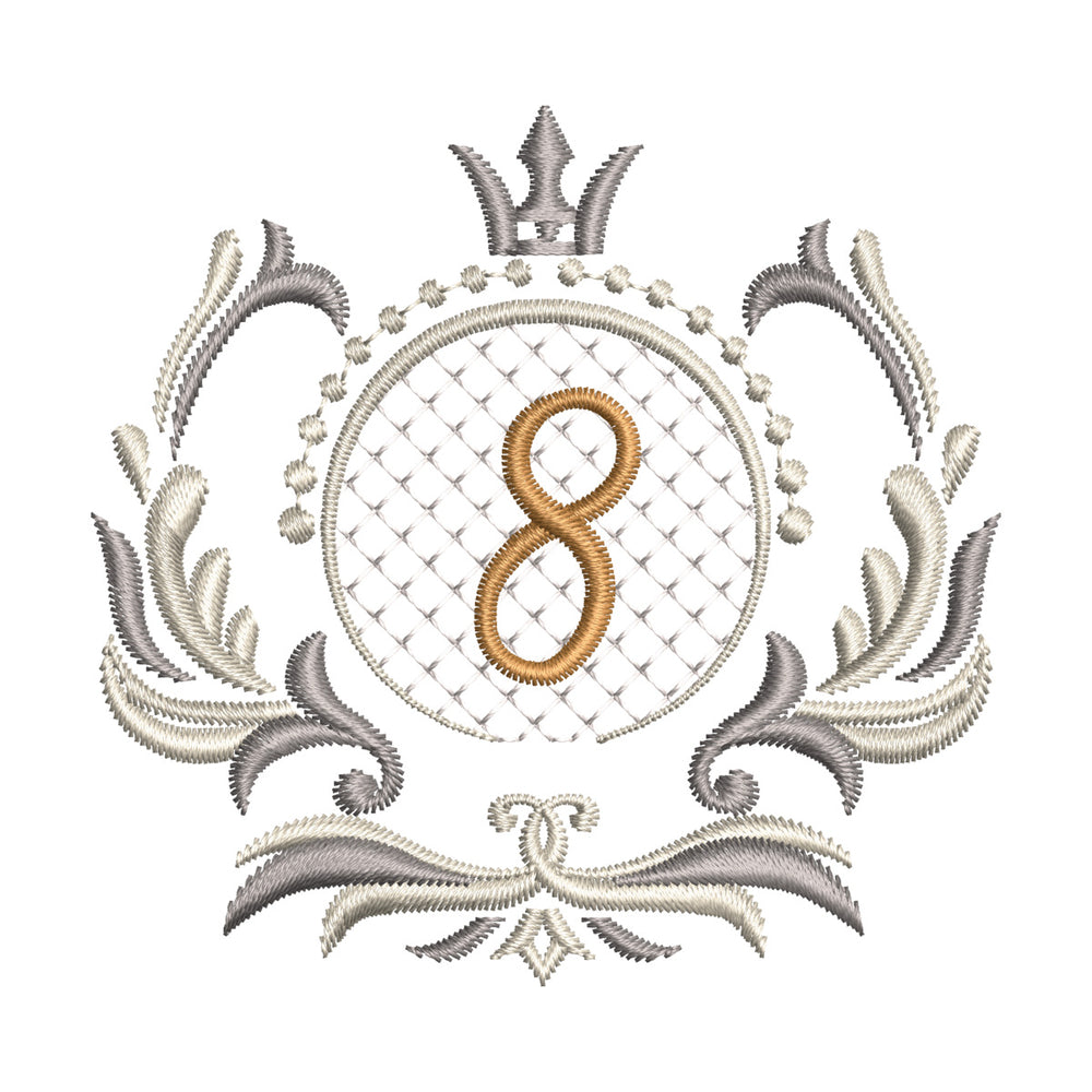 SDS3428 Royal Monogram 8