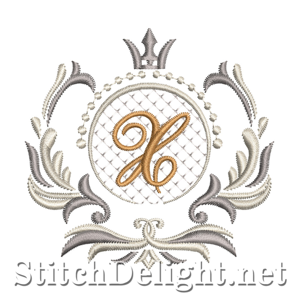 SDS3428 Royal Monogram X
