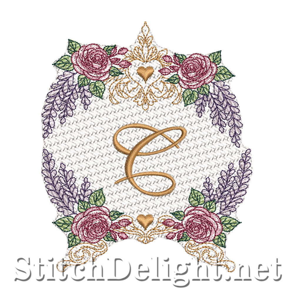 SDS3431 Wisteria Monogram