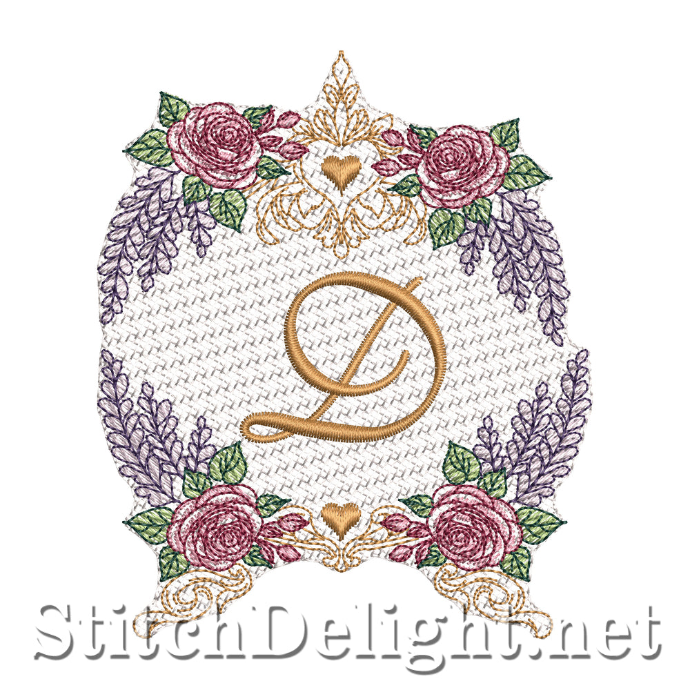 SDS3431 Wisteria Monogram