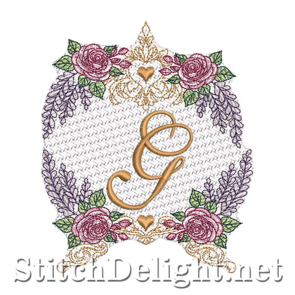 SDS3431 Wisteria Monogram