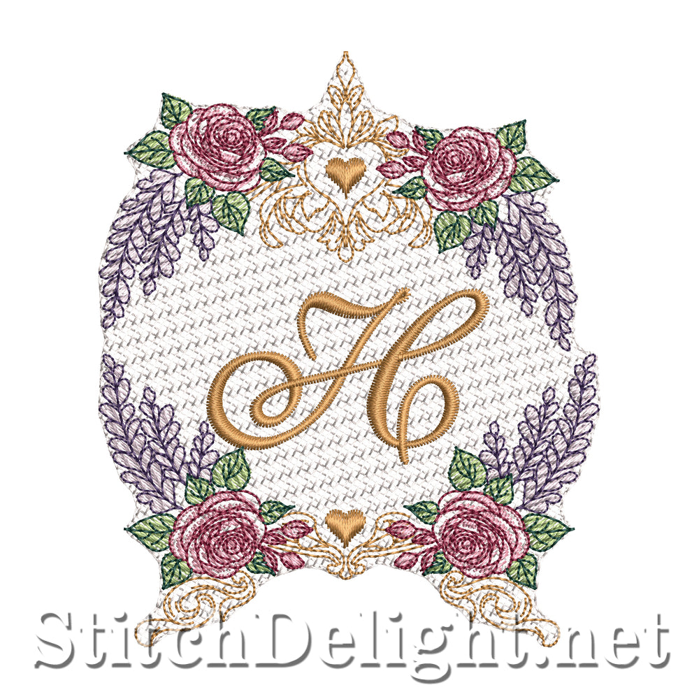 SDS3431 Wisteria Monogram