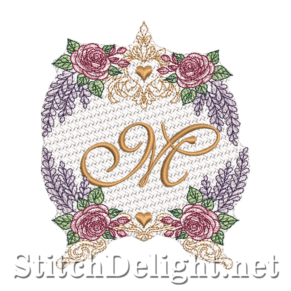 SDS3431 Wisteria Monogram