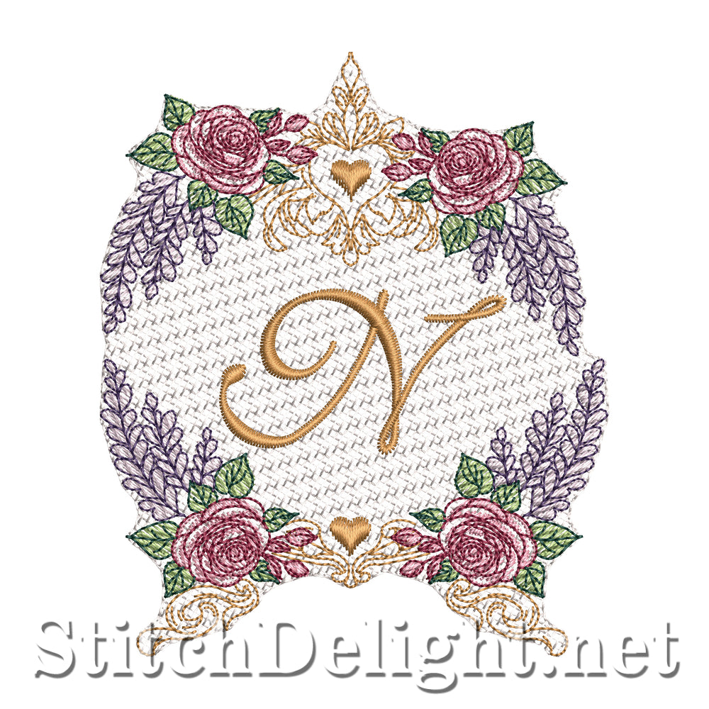 SDS3431 Wisteria Monogram