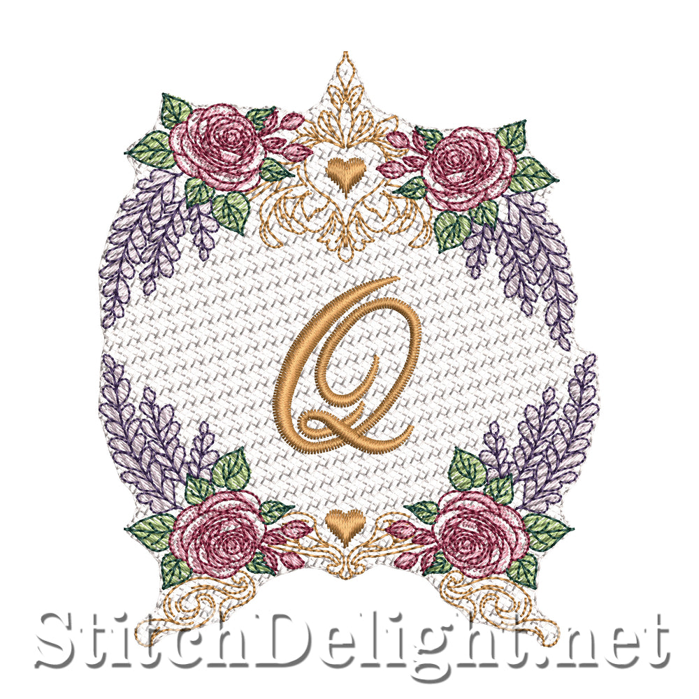 SDS3431 Wisteria Monogram