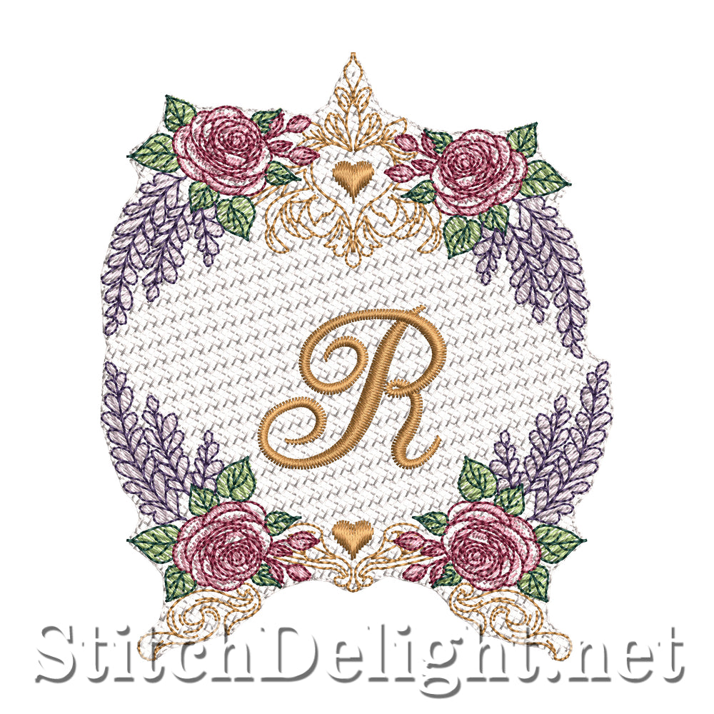 SDS3431 Wisteria Monogram