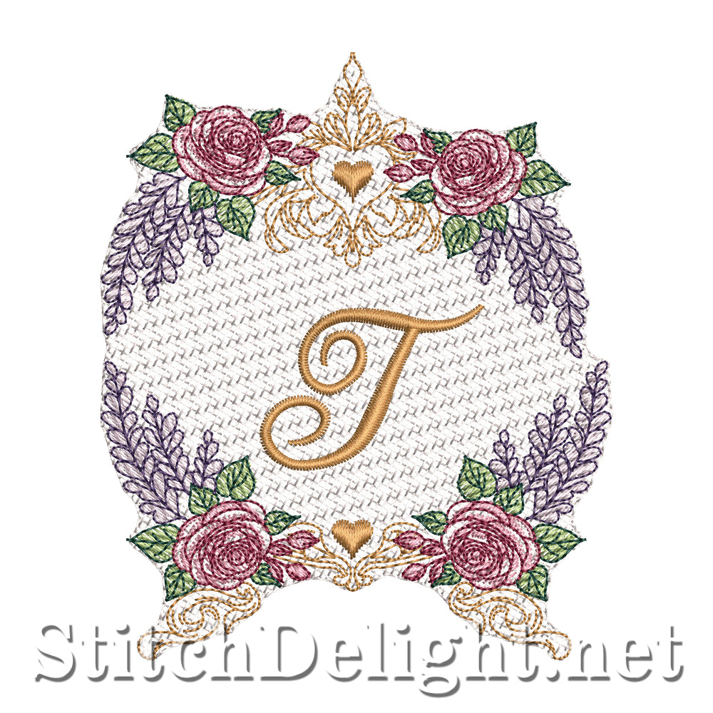 SDS3431 Wisteria Monogram