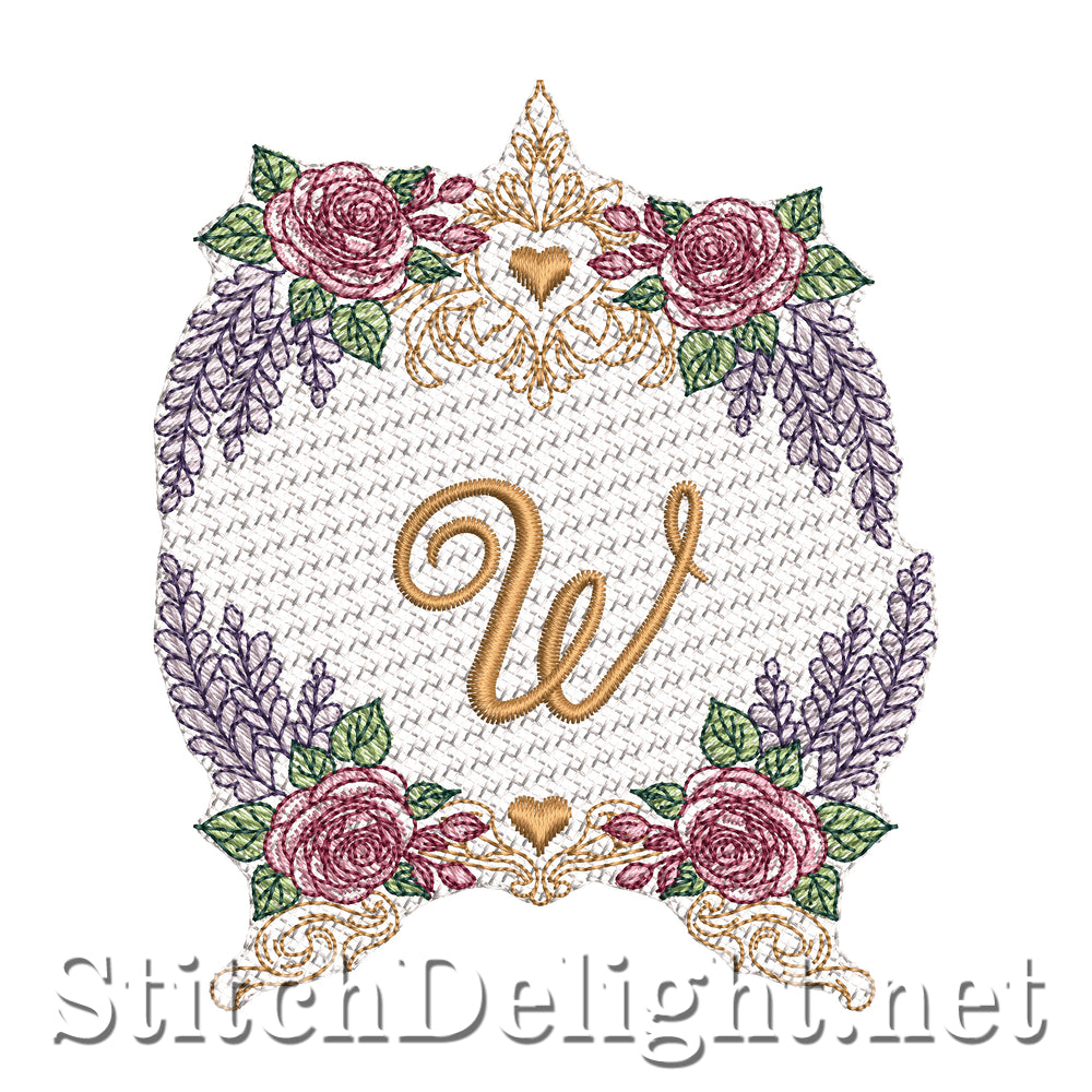SDS3431 Wisteria Monogram