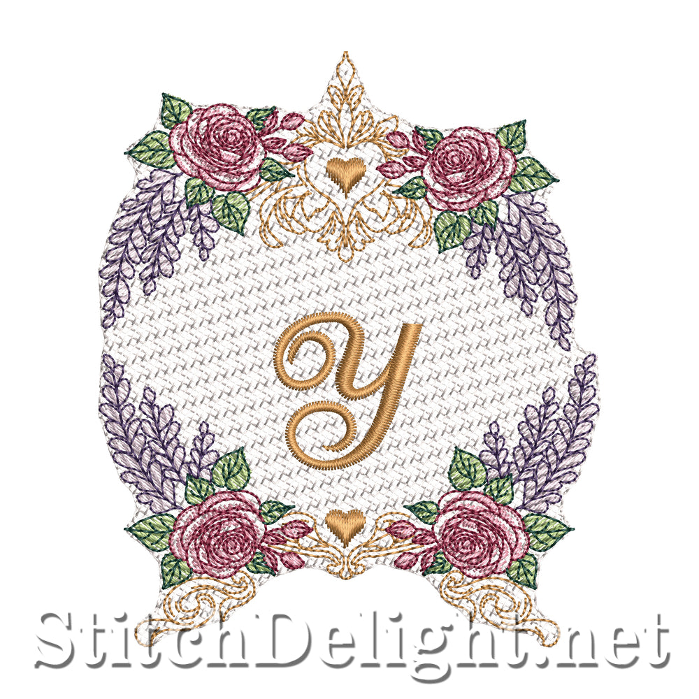 SDS3431 Wisteria Monogram