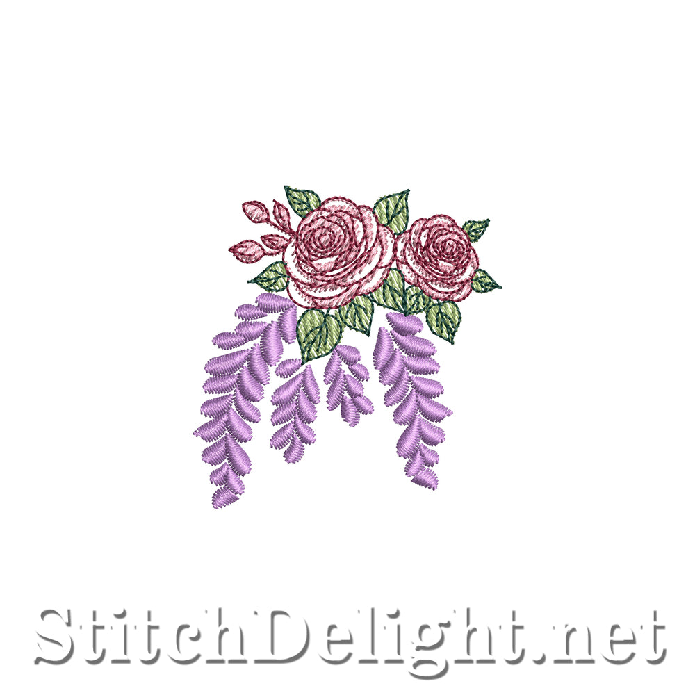 SDS3434 Wisteria Florals