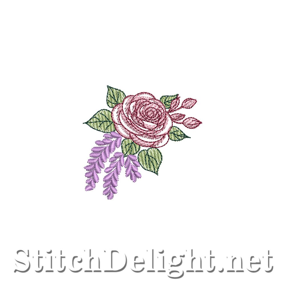 SDS3434 Wisteria Florals
