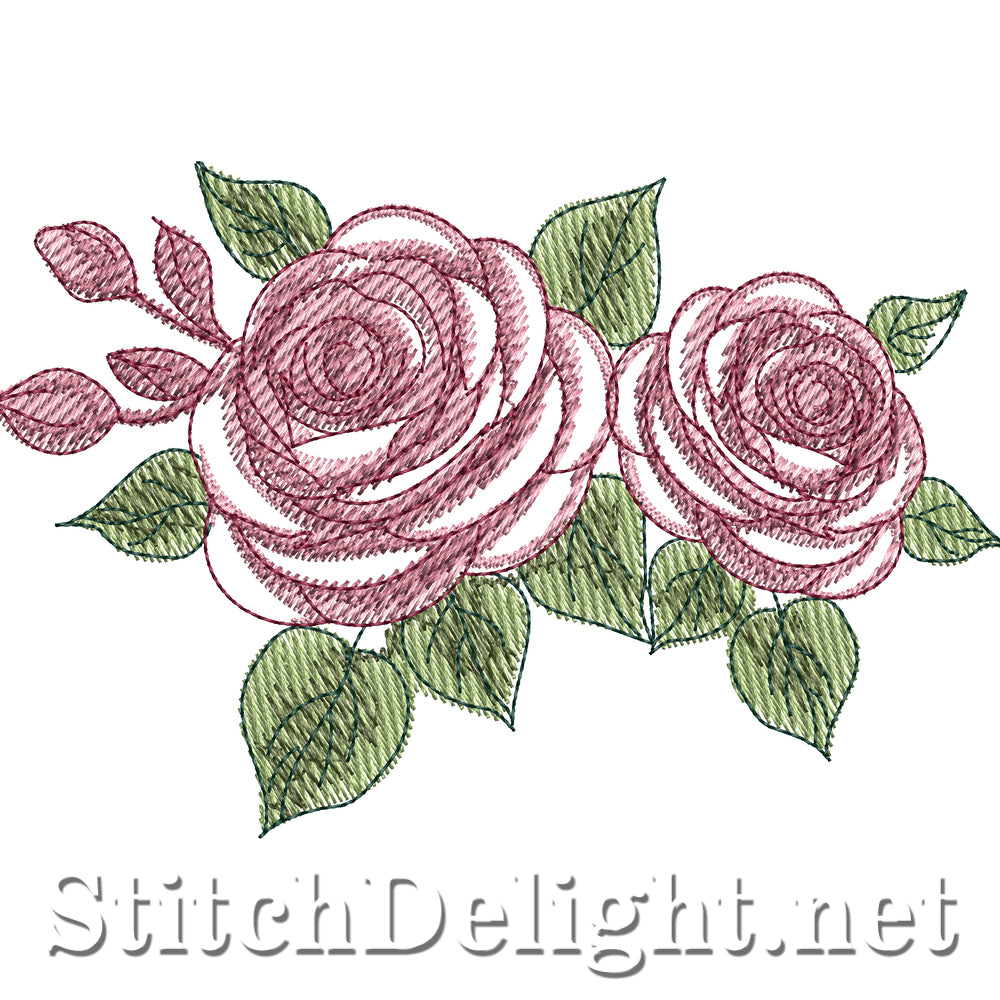 SDS3434 Wisteria Florals
