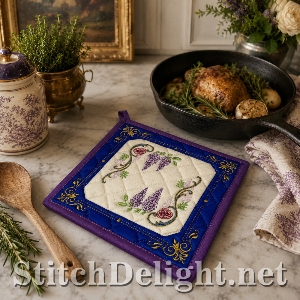 SDS3435 Regency Wisteria Pot Holder
