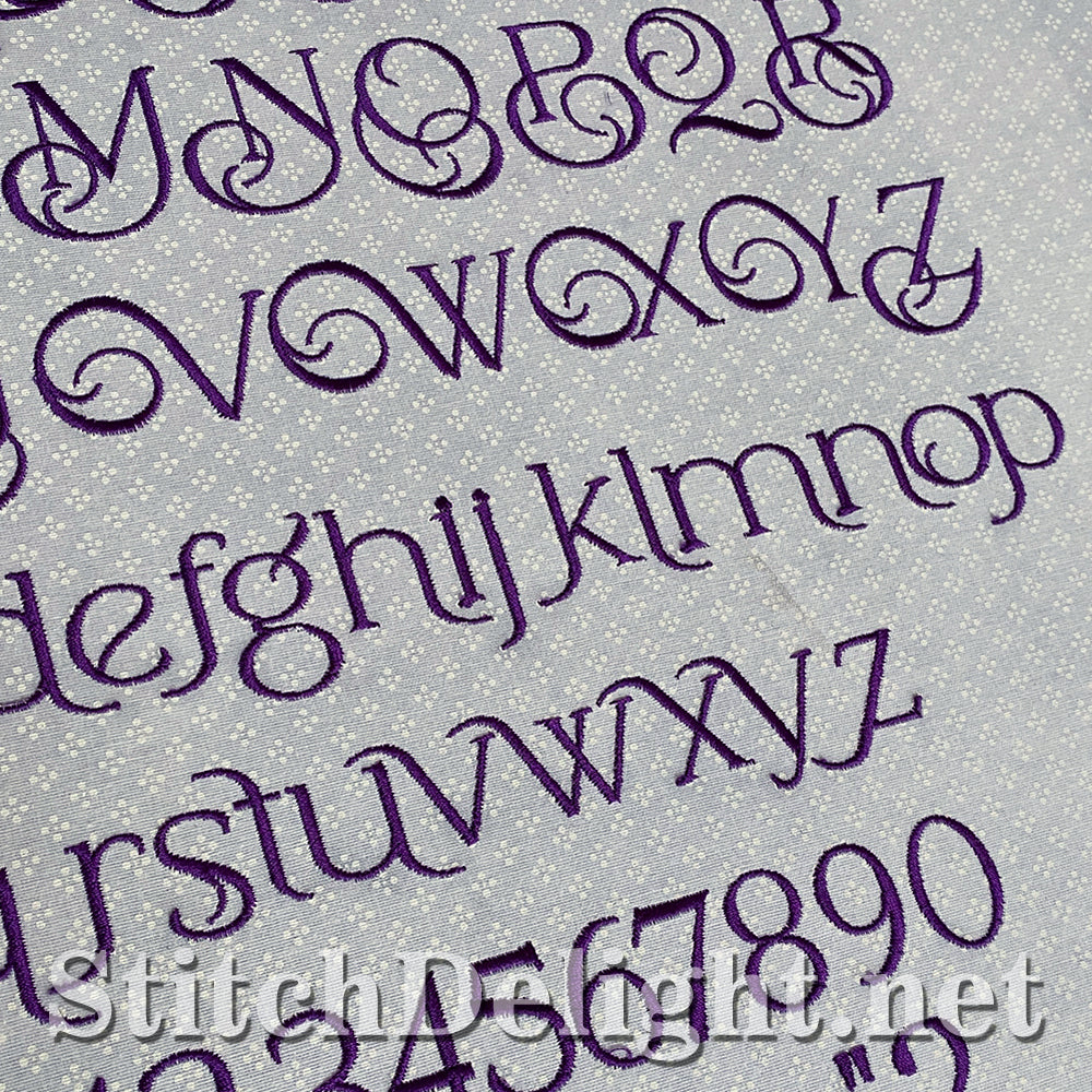 SDS4272 Swirly Swan Font