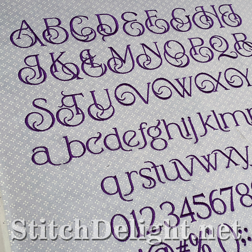 SDS4272 Swirly Swan Font