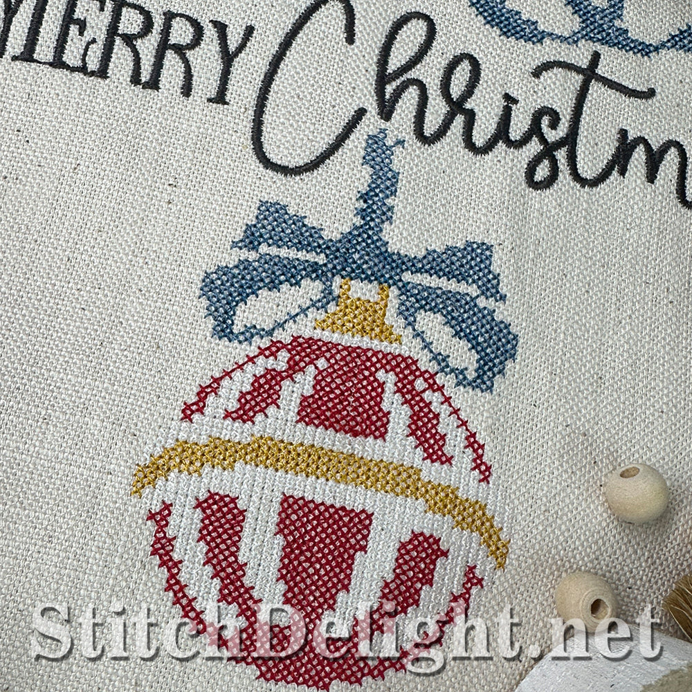 SDS4289 Cross Stitch Merry Christmas