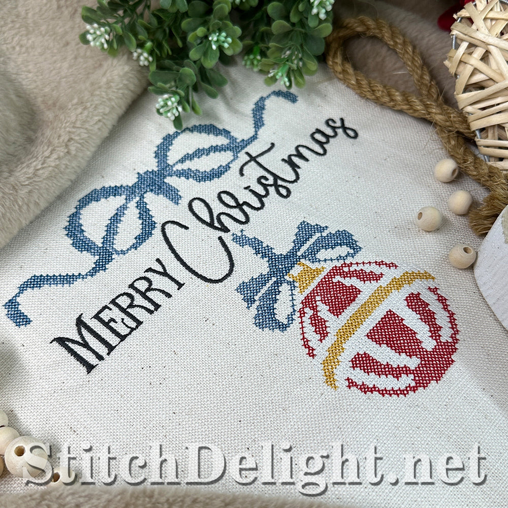 SDS4289 Cross Stitch Merry Christmas