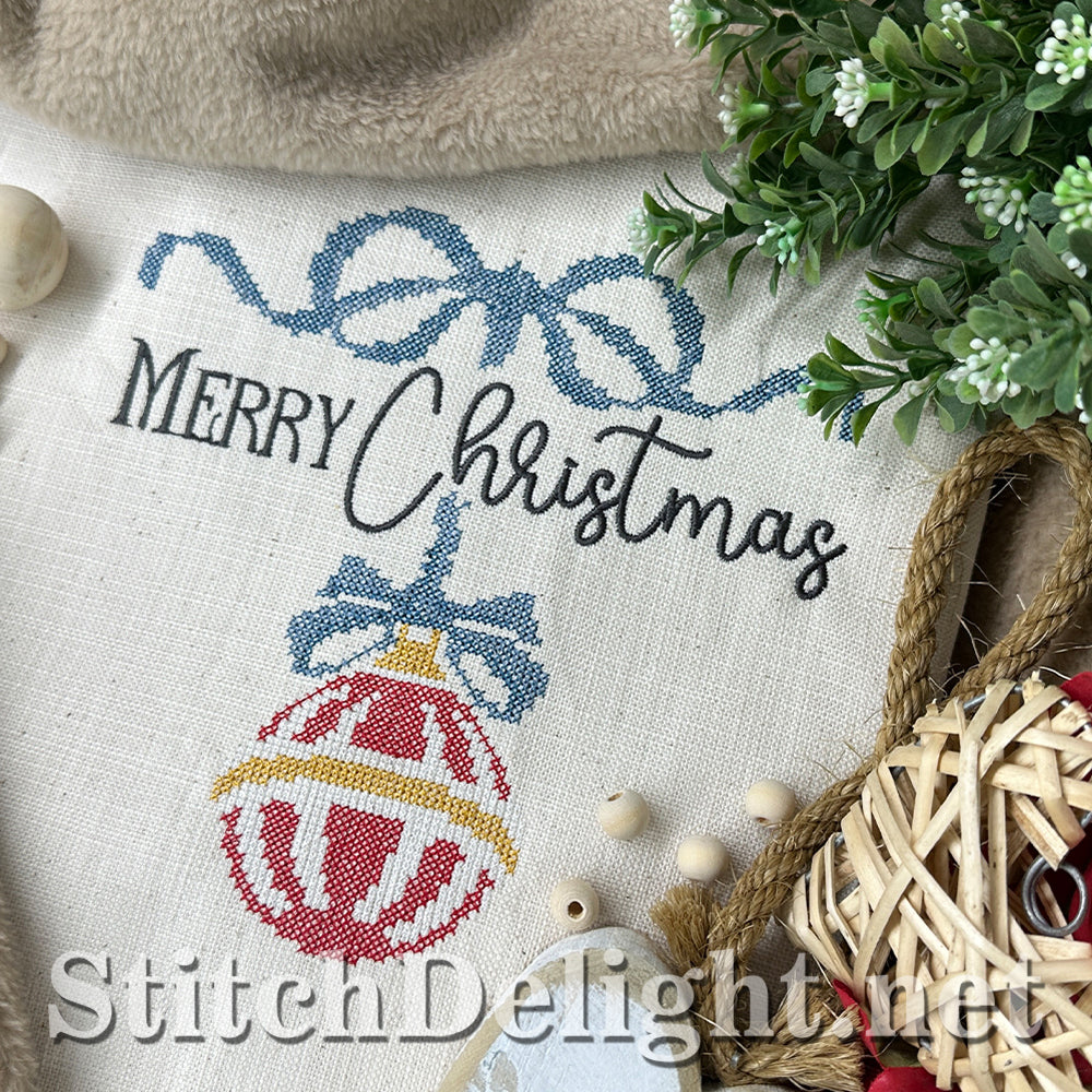 SDS4289 Cross Stitch Merry Christmas