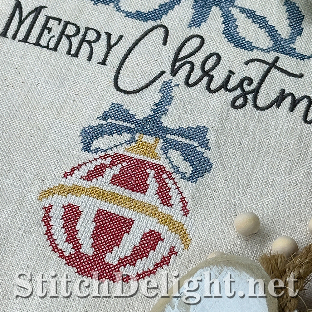 SDS4289 Cross Stitch Merry Christmas