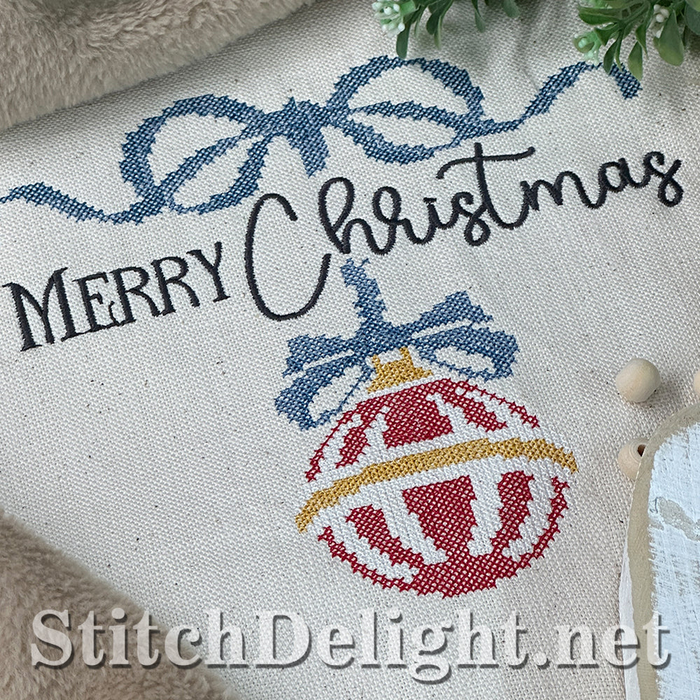 SDS4289 Cross Stitch Merry Christmas