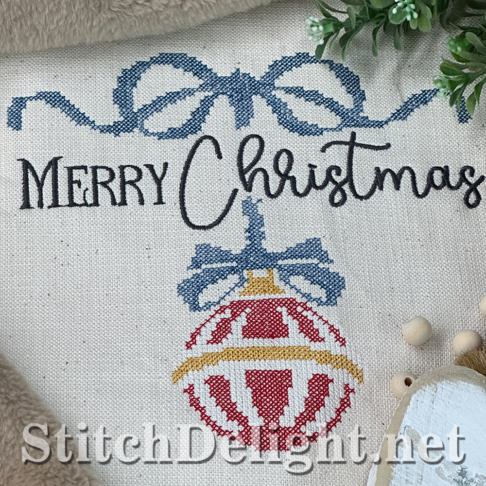 SDS4289 Cross Stitch Merry Christmas