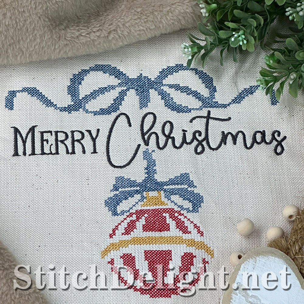 SDS4289 Cross Stitch Merry Christmas