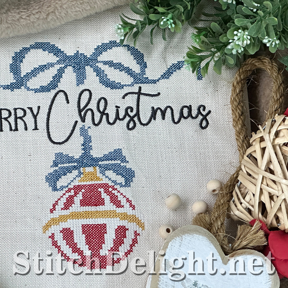 SDS4289 Cross Stitch Merry Christmas