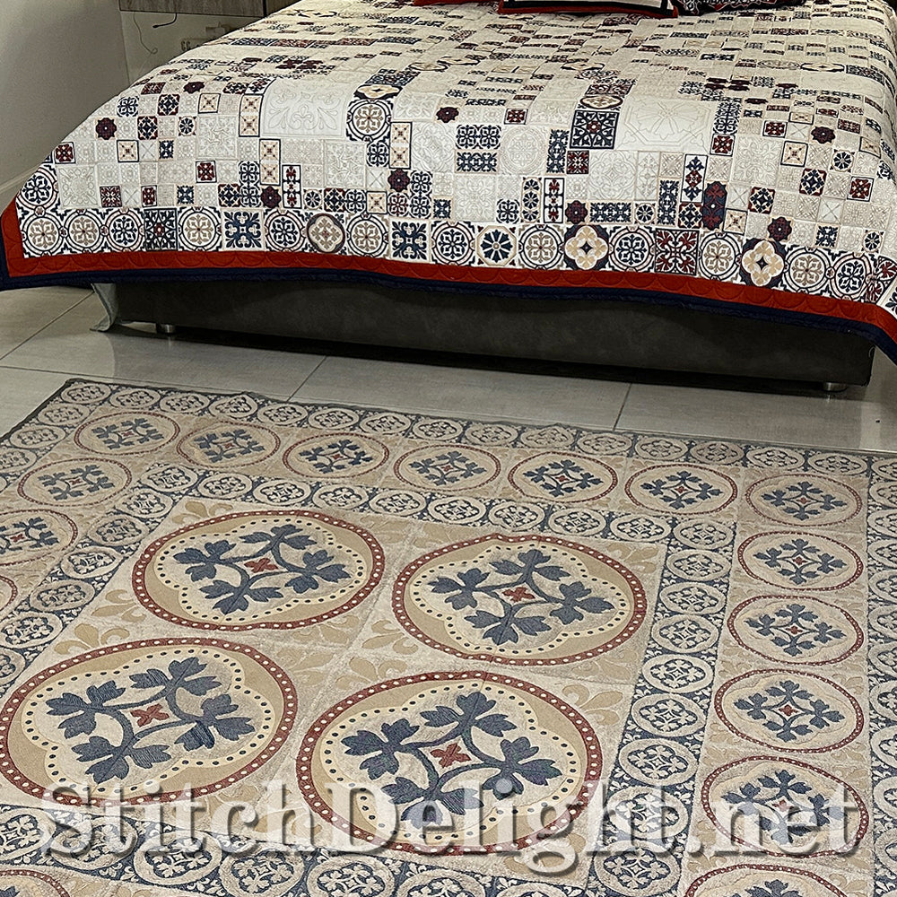 SDS4299 Talavera Bed Quilt