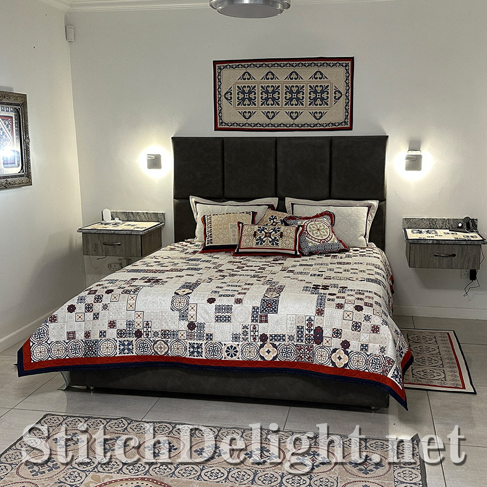SDS4299 Talavera Bed Quilt