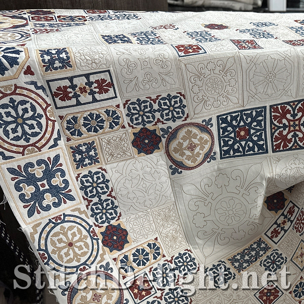 SDS4299 Talavera Bed Quilt
