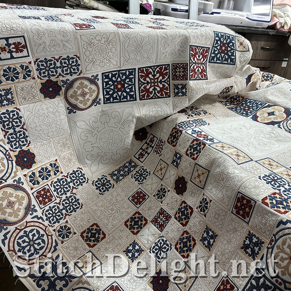 SDS4299 Talavera Bed Quilt