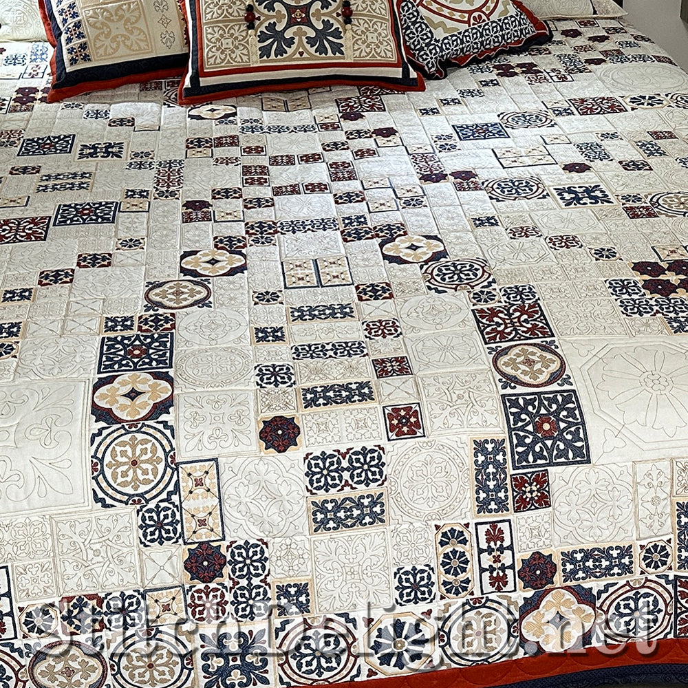 SDS4299 Talavera Bed Quilt