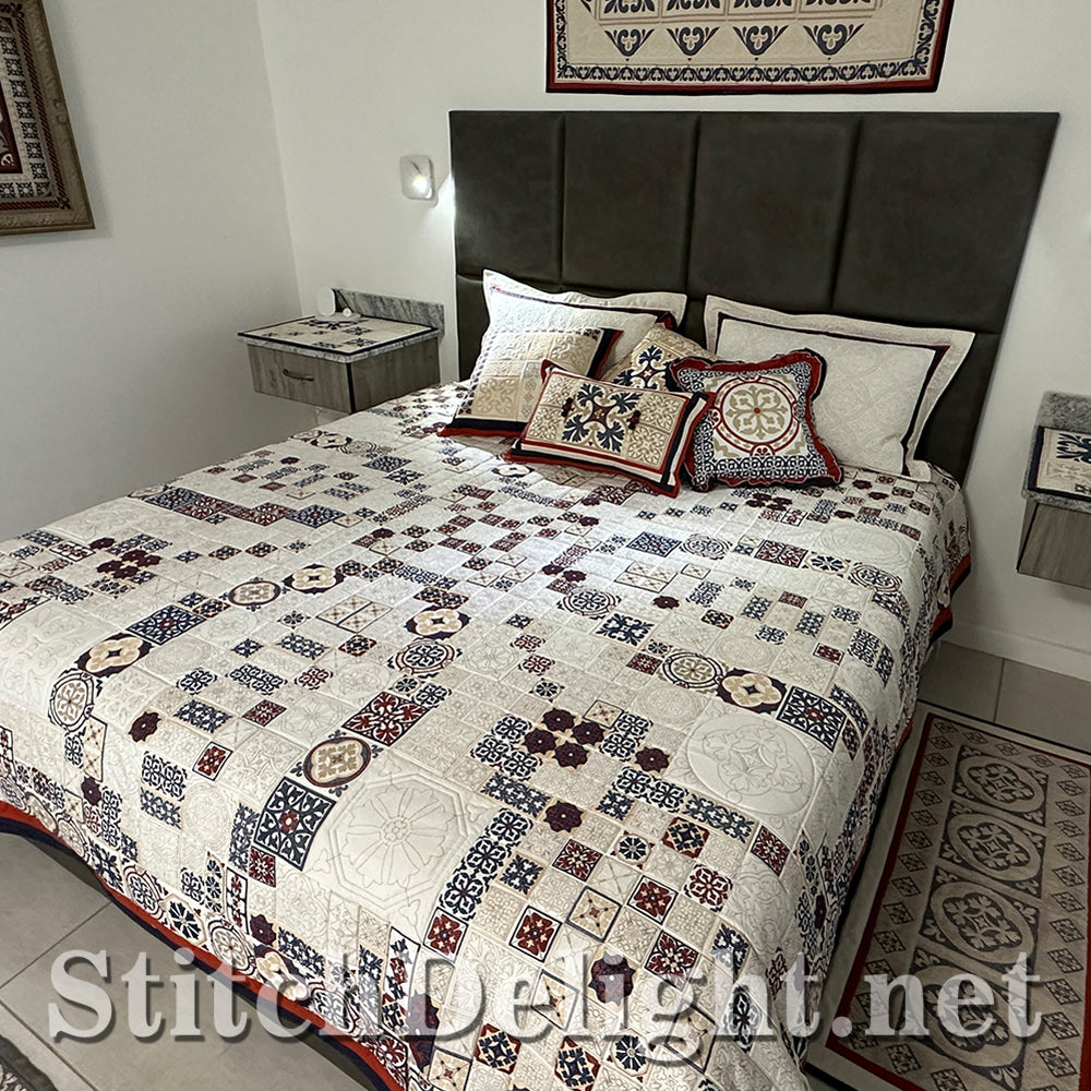 SDS4299 Talavera Bed Quilt