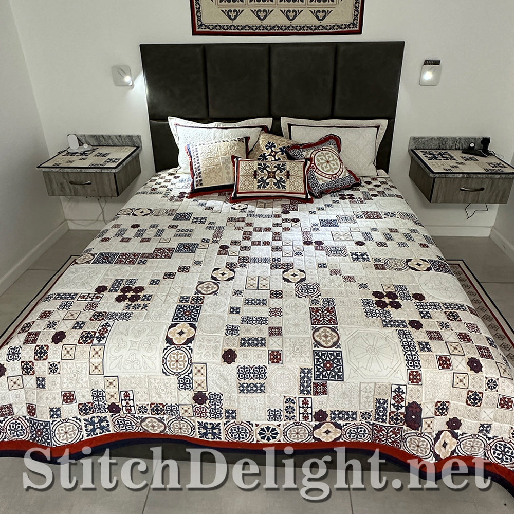 SDS4299 Talavera Bed Quilt