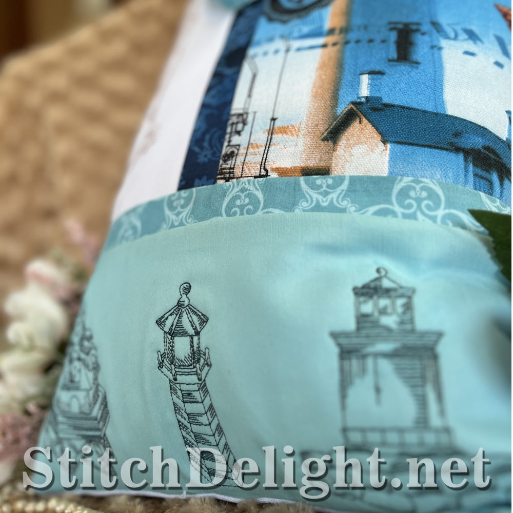 SDS4330 Redwork Lighthouse